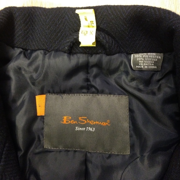 Ben Sherman wool-blend coat - Picture 4 of 7